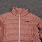 Patagonia Jacket Kids Large 12 Pink Down Puffer Insulated Zip Pockets Winter