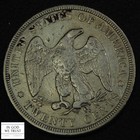 1876 Twenty Cent Piece 20c Silver  key Date   - Scratches