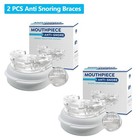 Stop Snoring Mouthpiece Sleep Apnea Guard Bruxism Anti Snore Pure Grind Aid Tray