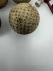 Antique Golf Ball Lot Tiger Spalding Thistle Supremacy Bramble Mesh   Tees