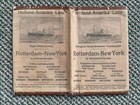 Antique Holland America Cruise Line Advertising Ticket Wallet   Calendar