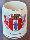 2 Vintage German Mugs - Kaiserslautern   Busch Gardens
