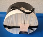 Hallmark Bunko Barbie Game Set Vintage Hat Box Carry Case W  Handle Black White