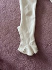 White Wool Handsewn 18th Century Gaitered Trousers overalls Size 29 Rev War Kp