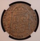 1797-lima Peru  charles Iv  Silver 8 Reales - Ngc Au50  Delightful Choice Au  Pq