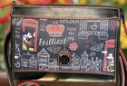 Dooney Bourke Disney World Hello Mate Epcot Uk England Mickey Minnie Crossbody