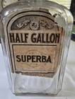 Antique   Durfee   Embalming Fluid Bottle With Original Label 