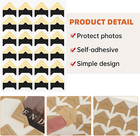 240 Pcs Photo Corners For Scrapbooking  Self-adhesive Photo Mounting Corners Pic