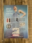 Pfaff Sewing Machine Vintage Print Ad 1971  1721