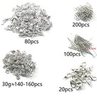  Angel Wings Craft Set Wing Spacer Beads Wings Beads Metal Bead Caps Pearl 