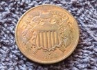 1864 Large Motto - 2 Cent - Philadelphia - -nice Looking Better Grade 2 Cent -