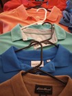 Mixed Lot Of 15 Mens Shirts M-2xl Tommy Bahama Robert Graham Lacoste Varvatos  