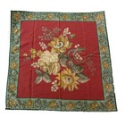 April Cornell 2000 Cotton Floral Napkins 15 x15  Set Of 4 Cottage French Country