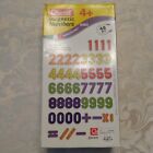 Quercetti Magnetic Numbers 48 Pieces 4 Yr     great For Home School   Brand New