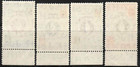 Jordan Stamps 1958 Sc  348-351   Torch Of Liberty   Mnh