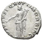 Trajan Ar Silver Denarius 98-117 Ad Roman Empire Coin - Xf au