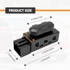 Power Seat Switch Front Driver Side Compatible With 2005-2015 Ford Mustang 