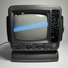 Electro Brand Vintage Mini Personal Television With Am fm Radio Both Working
