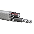 2-2-2 Aluminum Seu Service Entrance Cable Pvc Jacket Gray 600v