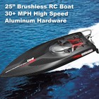 30 mph High Speed Remote Control Boat Udi Large Brushless Rc Boat 25  Toys Gifts