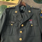 Vintage 60s Us  Army Green Coat Jacket And Pants 40r  Dress Uniform Field Medic