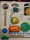 Vintage 1988 Fisher Price Activity Center Baby Toddler Toy Crib Busy Box