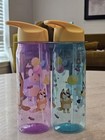 Zak Designs 20oz Bluey Kids Straw Water Bottle  Durable Plastic Renton Bottle 