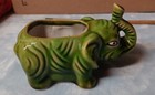 Rare Vintage And Collectable  1948 To 1950 Ceramic Elephant Planter 