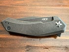 Zero Tolerance 0095bw Blackwash Folding Knife     Usa Made     Excellent Condition