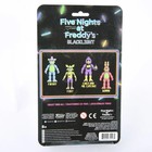 Five Nights At Freddy Fnaf Blacklight 5  Articulated Action Figure Toy - Foxy