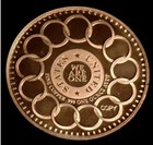 1787 Fugio Cent  5  1oz Copper Rounds  999 Pure   lot Of 5 Coins 