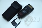 Canon Speedlite 470ex-ai Hot Shoe Mount Flash W Stand Pouch And Diffuser Box Cap