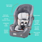 Convertible Car Seat 3-in-1 Trooper Slim Baby Trend Dash Grey Infant Toddler