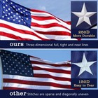 3x5 American Flag Made In Usa High Wind Resistant Heavy Duty Us Flag For Outdoor