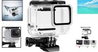 Underwater Diving Case For Gopro Hero 7 White silver - Double Lock Protection