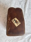 Vintage Mid-century Italian-made Florentine Leather Playing Card Case