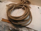 Vintage Old Retired Cowboy Lariat Lasso Rope Western Wall Home Decor 18  3 8 