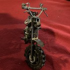 Handmade Metal Motorcycle Model Figurine Sculpture Art Decor