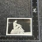 Vtg Pinup Photo Seductive  Girl  Risque B w Original Nude Girly Woman  15