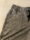 Women   s Sporty Shorts Black And White Space Pattern Xl