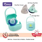 Momeasy Silicone M Flow Pacifier   Bpa Free   6m  With Storage Box