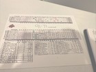 2024 Team Charts For 1970s Sports Illustrated Baseball Dice Game