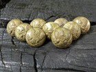 Old Rare Vintage Antique Civil War Relic Eagle Cuff Button With Free Button Case
