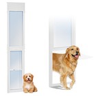 Slsy Dog Door For Sliding Glass Door Xl Large Doggy Door For Sliding Door Insert