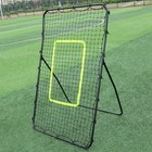 New Pitch Back Rebound Net Football Throwing Pitching Return Bounce Training