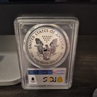2019 S  American Silver Eagle - Pcgs Pr69 - Enhanced Reverse Proof