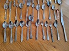 Vintage Stainless Silverware  Lot Varieties  35 Pieces