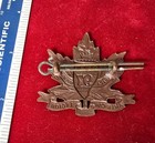 Canada Ww 1 Cef Original 97th Battalion Toronto American Officers Cap Badge