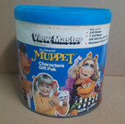 Vintage Viewmaster Muppets Gift Pak With Original 3-d Viewer    7  3-d Reels