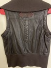 Harley-davidson Leather Vest Official Prototype Brown Medium 97160-10vw